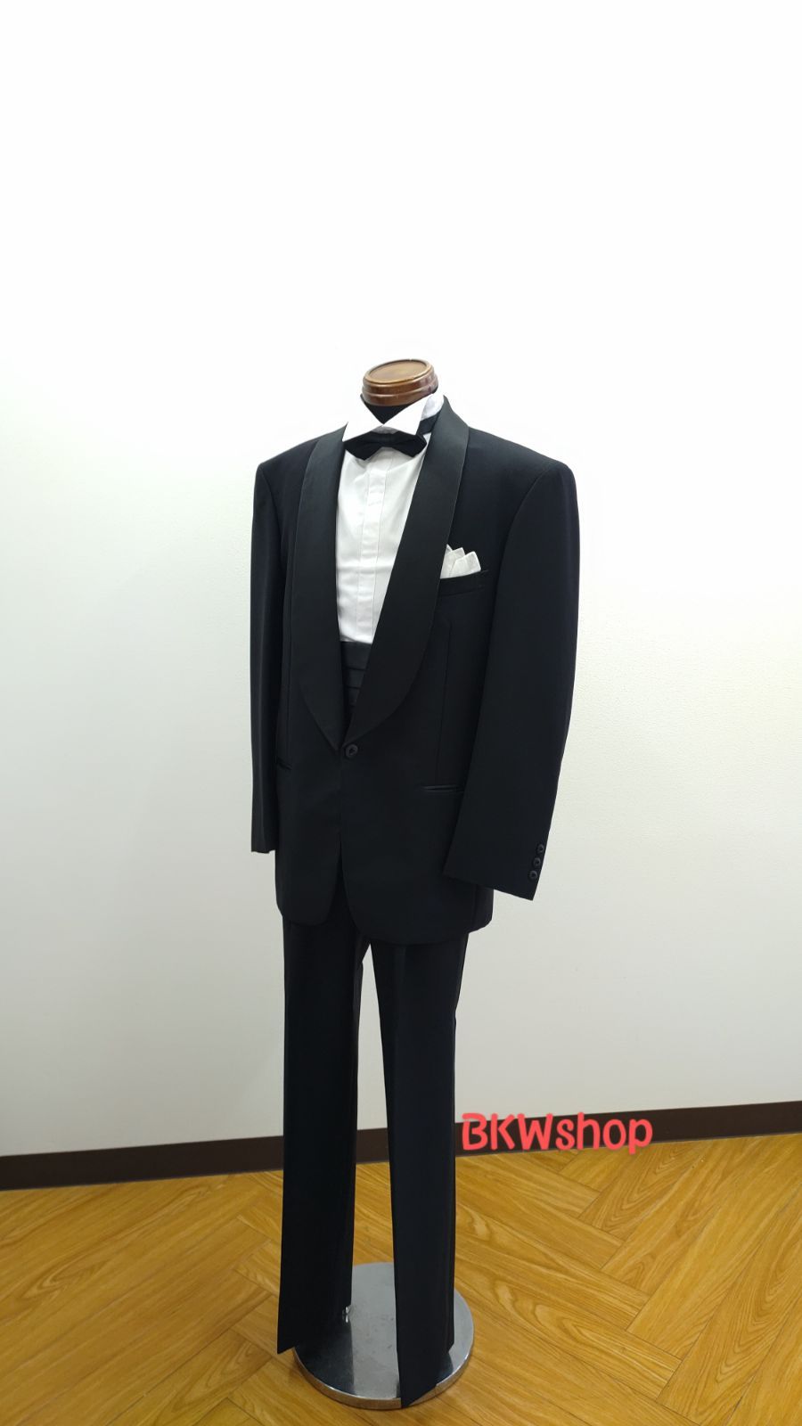 used 黒タキシード 上下セット Ｙ８ 礼服 お呼ばれ 結婚式 婚礼