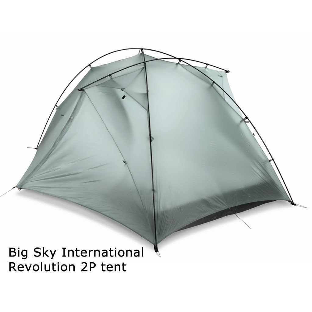 BIG SKY ビッグスカイ レボリューション 2P テント ナイトグレー 2P用フットプリント付き