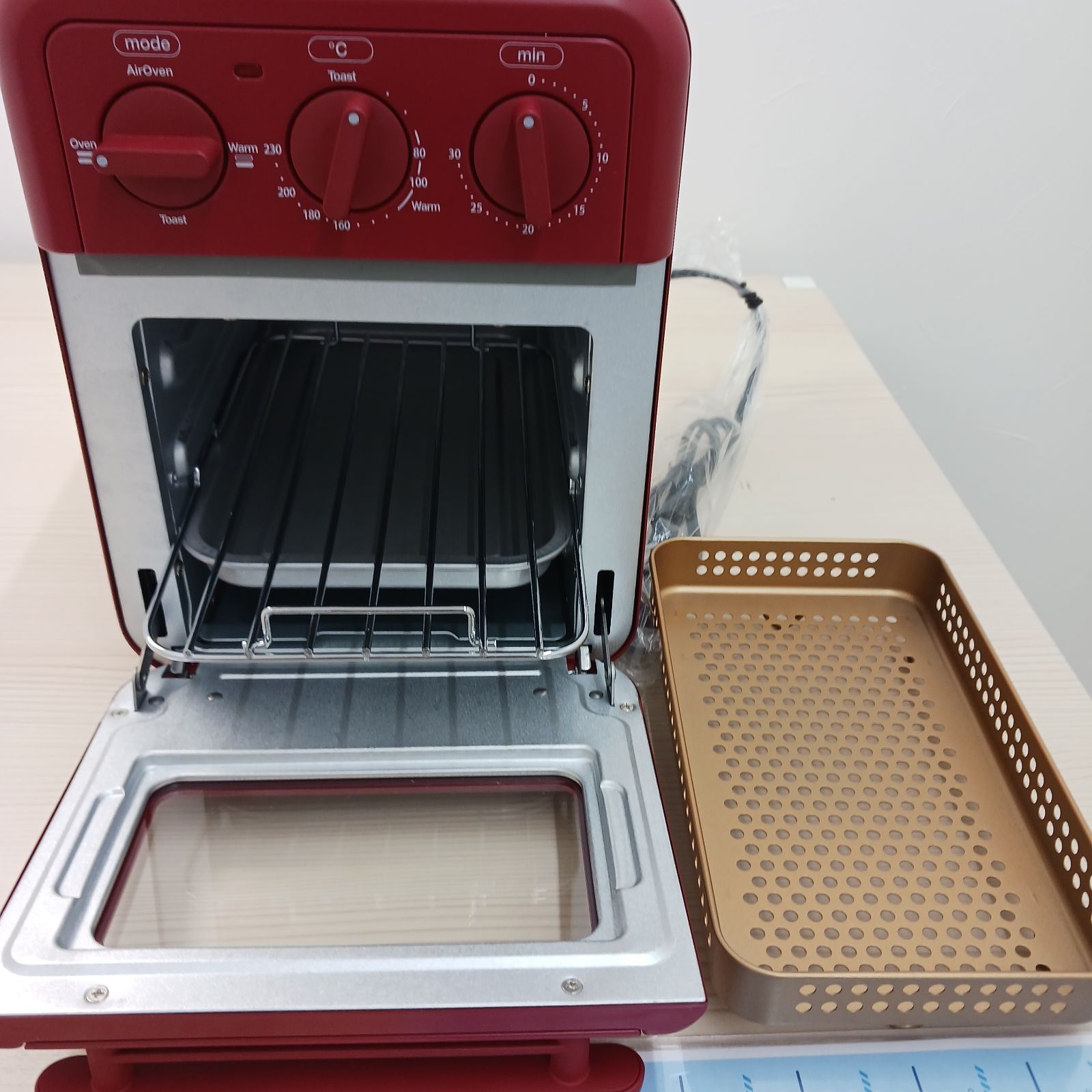 エアーオーブン レッド 人気商品】Air recolte Oven RAO-1