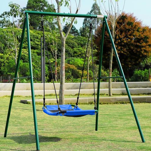 ブランコ屋外遊具大型防水家庭用ブランコ+フレームセット総耐荷重100kgフレームも廊下も設置可能室内組み立て簡単ロープの長さ調整可能ハンモック900Dオックスフォードぶらんこ室内遊…