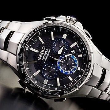SEIKO SSG009 セイコー 上級コーチュラ 電波ソーラー 付属品完備 