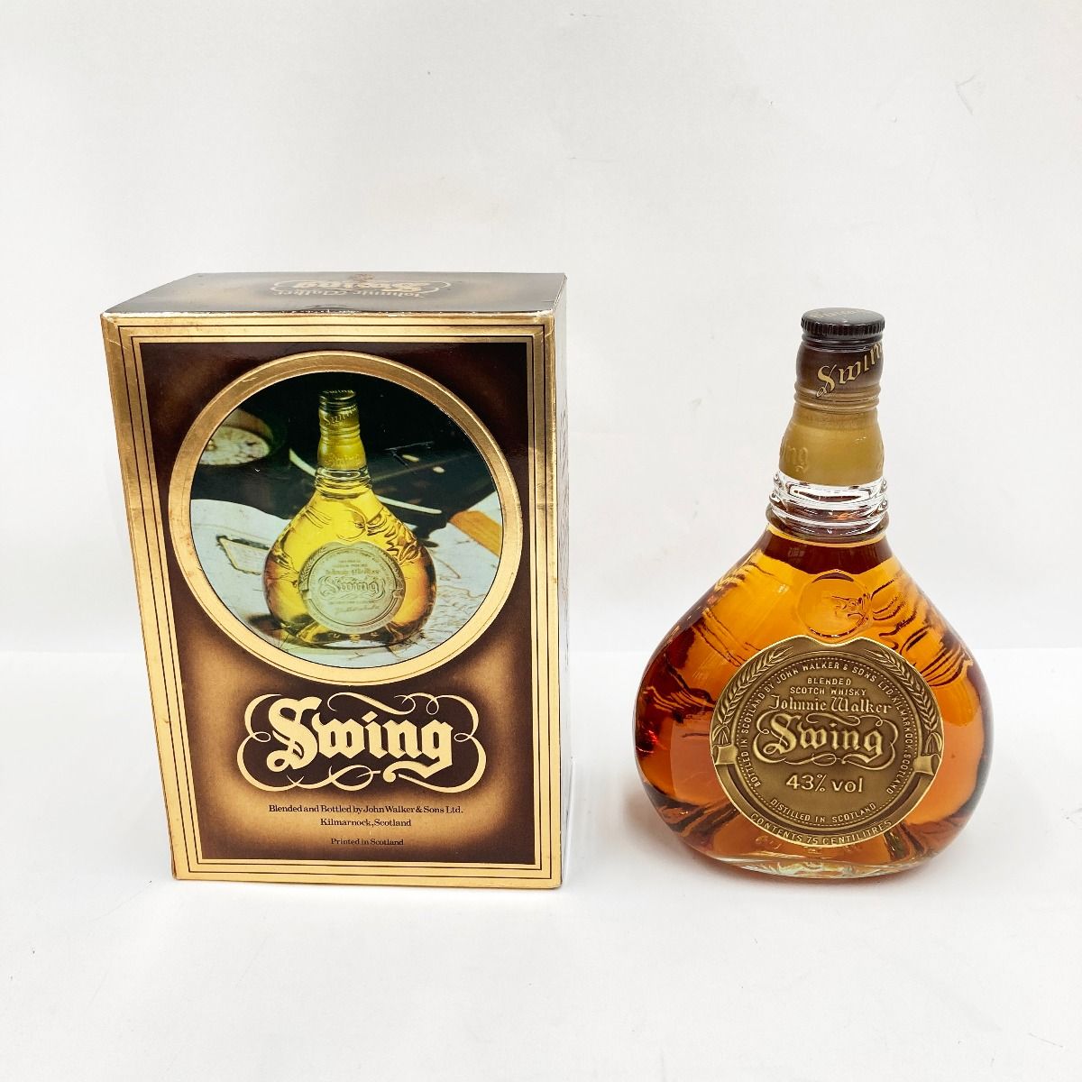 ジョニーウォーカー スウィング 未開栓 750ml 43度 - メルカリ
