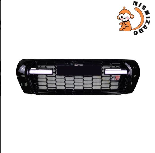 トヨタ ランドクルーザーLC100用 ブラック ABS製 中網 GRスタイル 08-15年モデル対応 保護 装飾パーツ