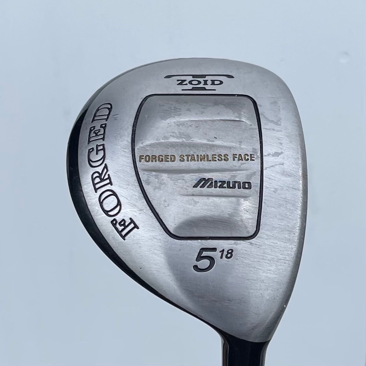 57-2310-2 再入荷 み ミズノ ユーティリティー T-ZOID FORGED 名器 5番18度 Rフレックス やさしくて 操作性の良いユーティリティーです