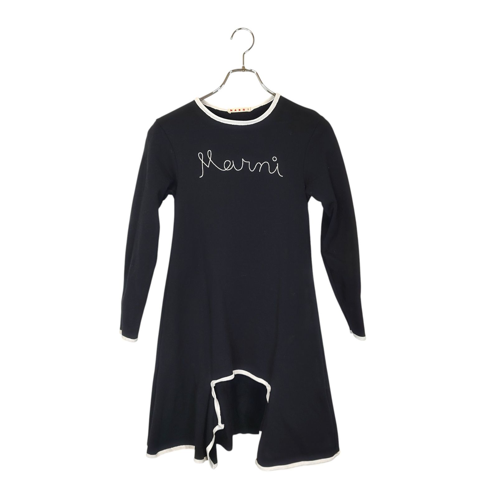 MARNI マルニ KIDS ワンピース M00938 12Y ブラック キッズ - メルカリ