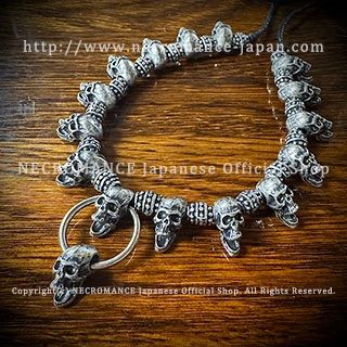 スクリーミングスカルネックレス Screaming Skull NECROMANCE ネクロマンス