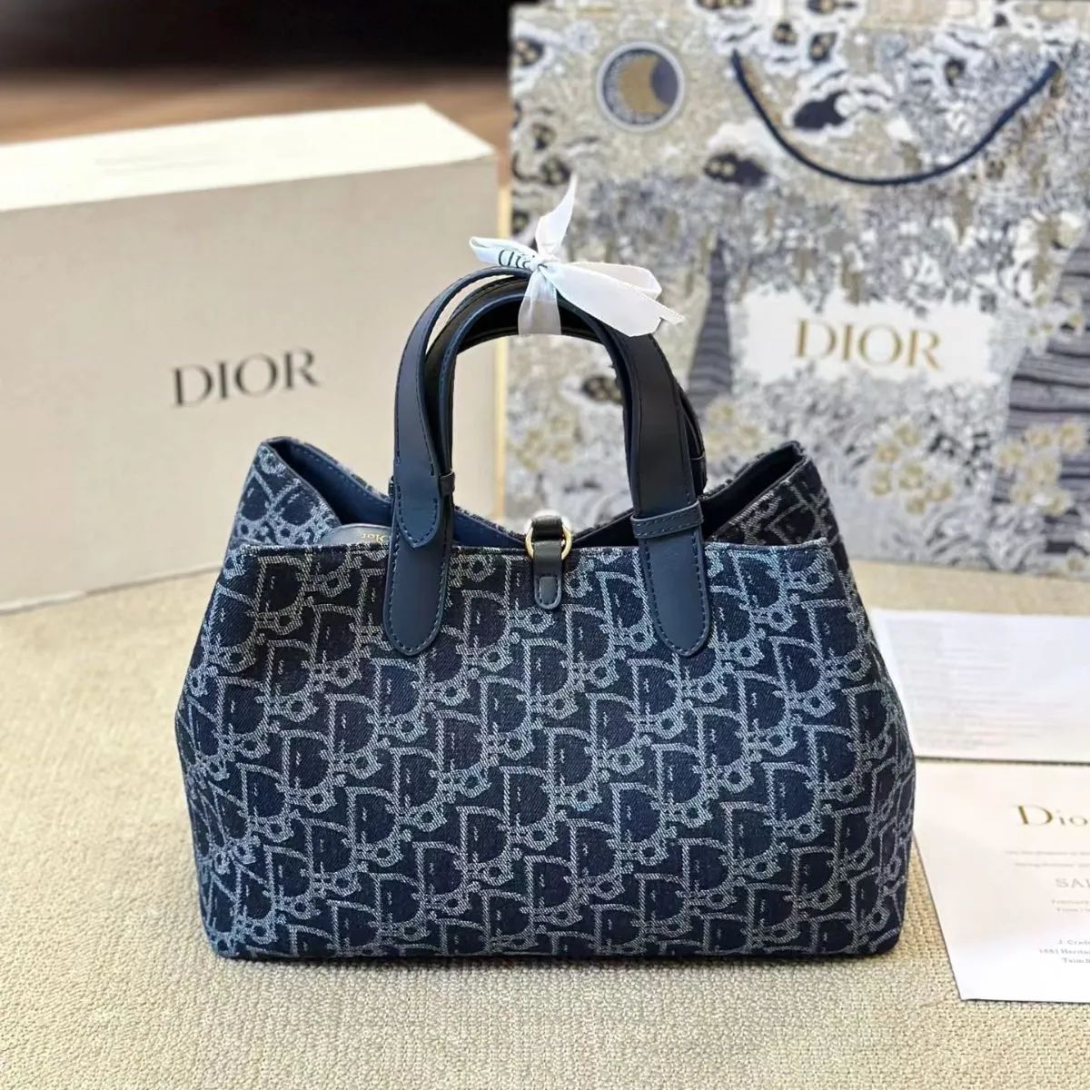 DIOR ディオール スモール トートバッグ 美品