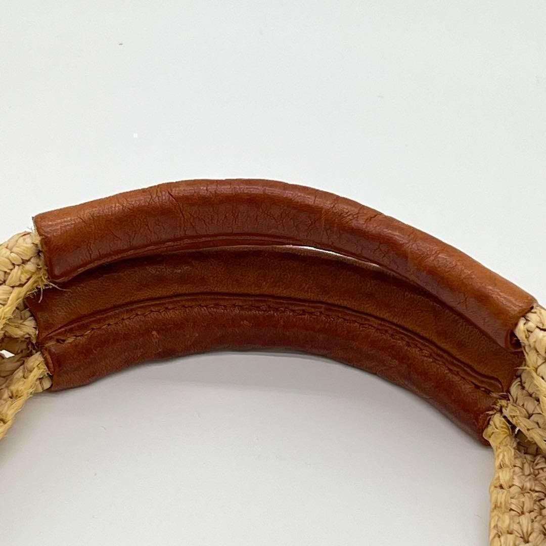 かごバッグ ベージュ