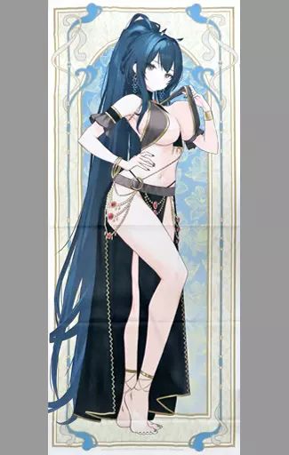 タペストリー　吾妻 描き起こしイラスト 踊り子ver. 等身大タペストリー 「アズールレーン POP UP SHOP in TOWER RECORDS」 中古】タペストリー 吾妻 描き起こしイラスト 踊り子ver. 等身大