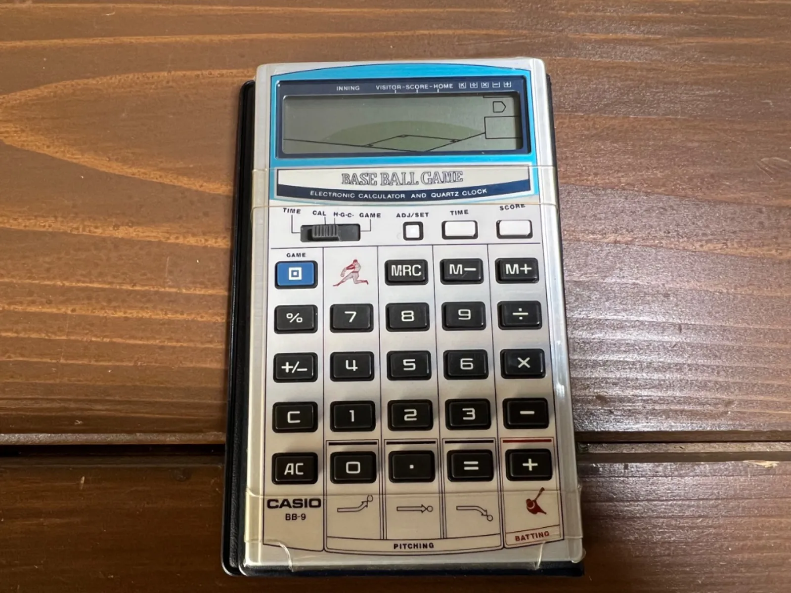 CASIO ゲーム電卓 BASEBALL GAME BB-9野球ゲーム カシオ