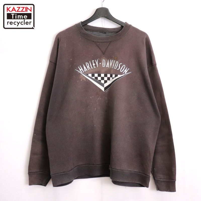 HARLEY DAVIDSON 90’s USA製 Vintage スウェット 90s vintage HARLEY DAVIDSON スウェット トレーナー メンズ XL