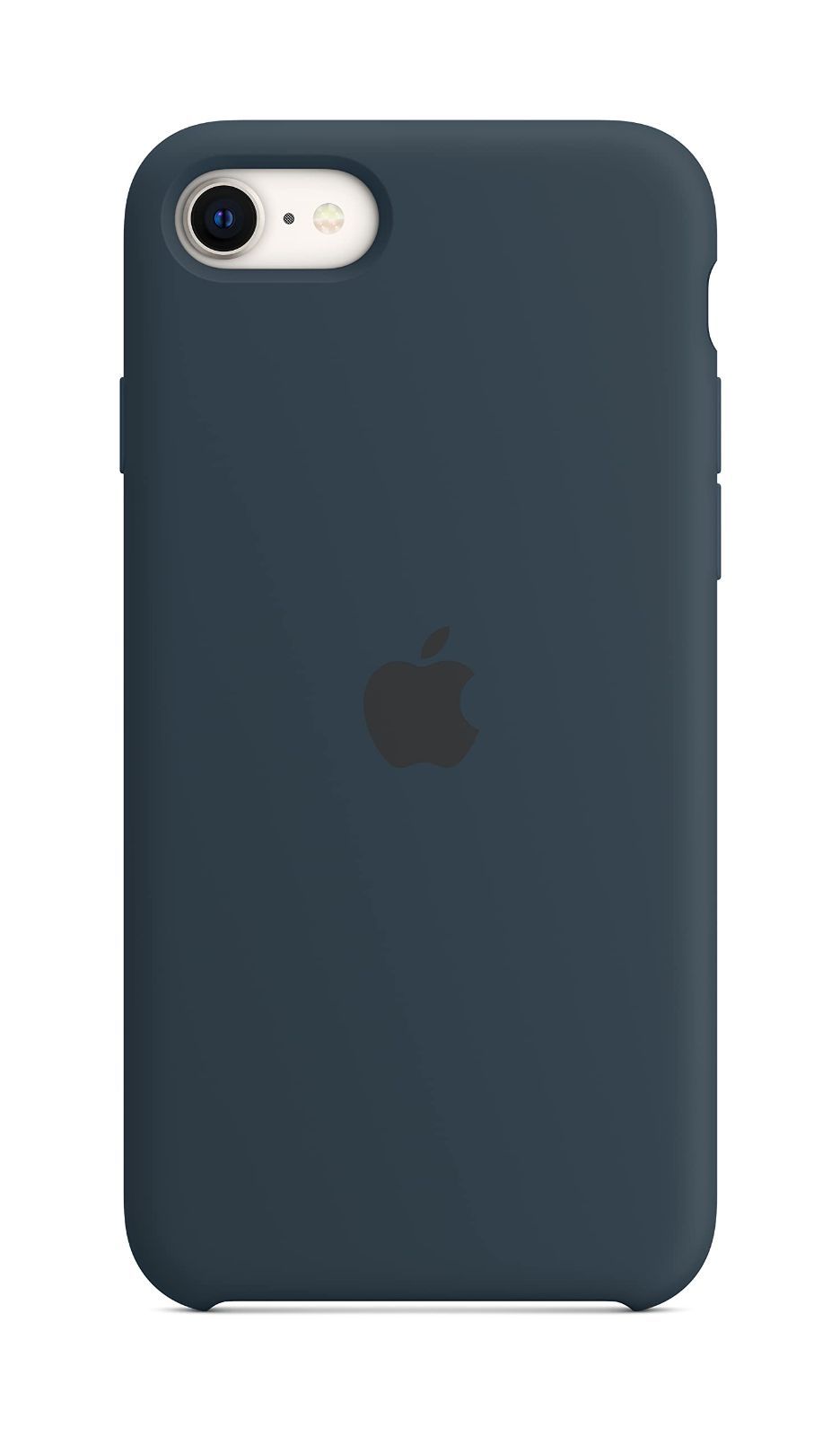 【新着商品】- SE用) アビスブルー (iPhone シリコーンケース Apple