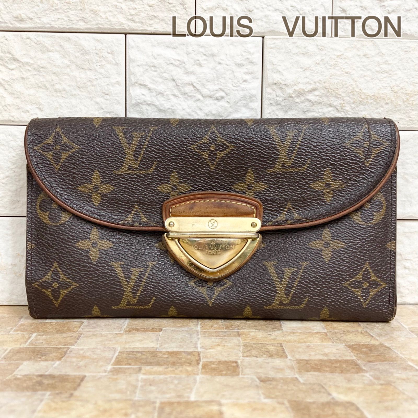 ヴィトン　財布 ルイヴィトン LOUIS VUITTON モノグラムシャドウ ポルトフォイユ