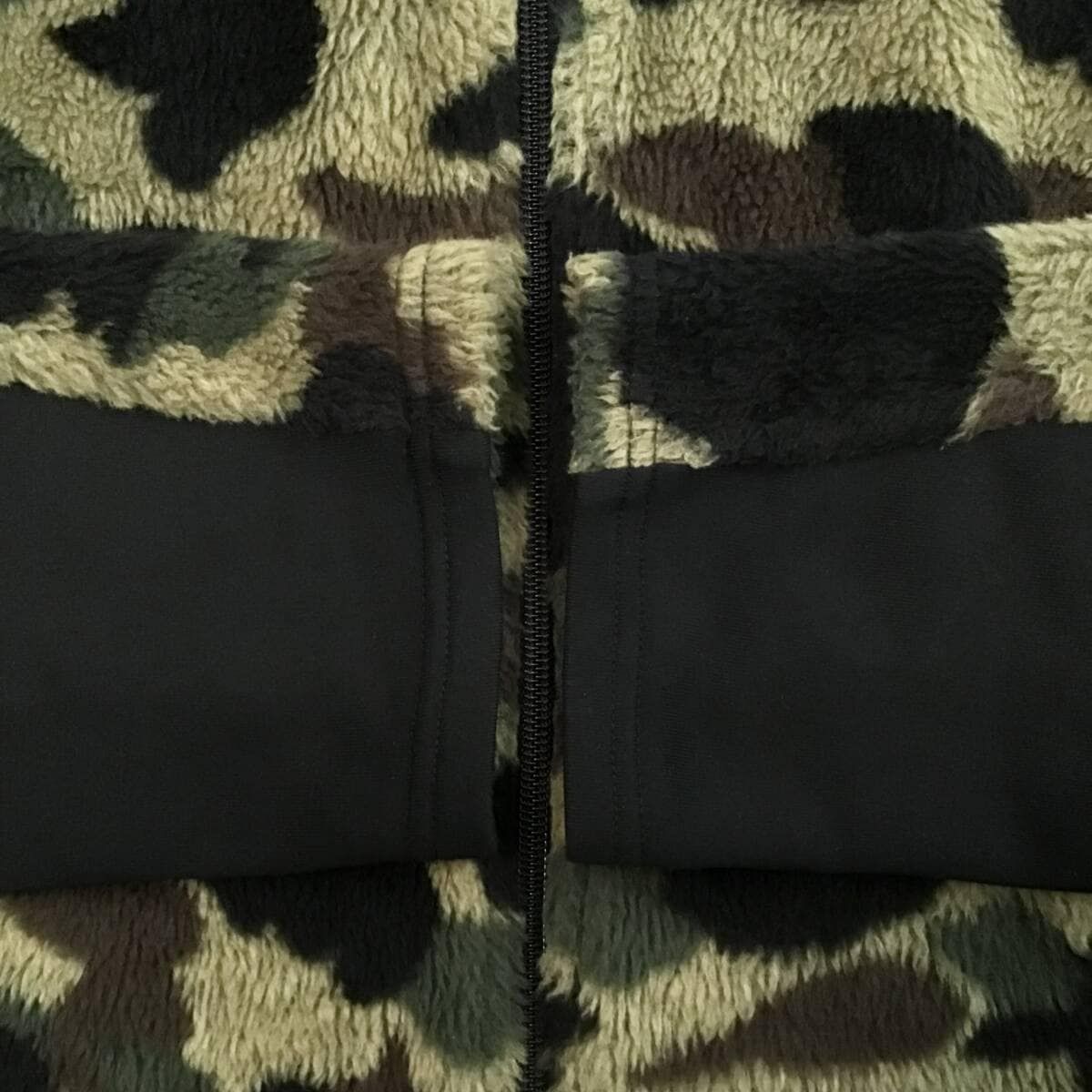 BAPE フリース ジャケット Mサイズ a bathing ape fleece jacket 1st 
