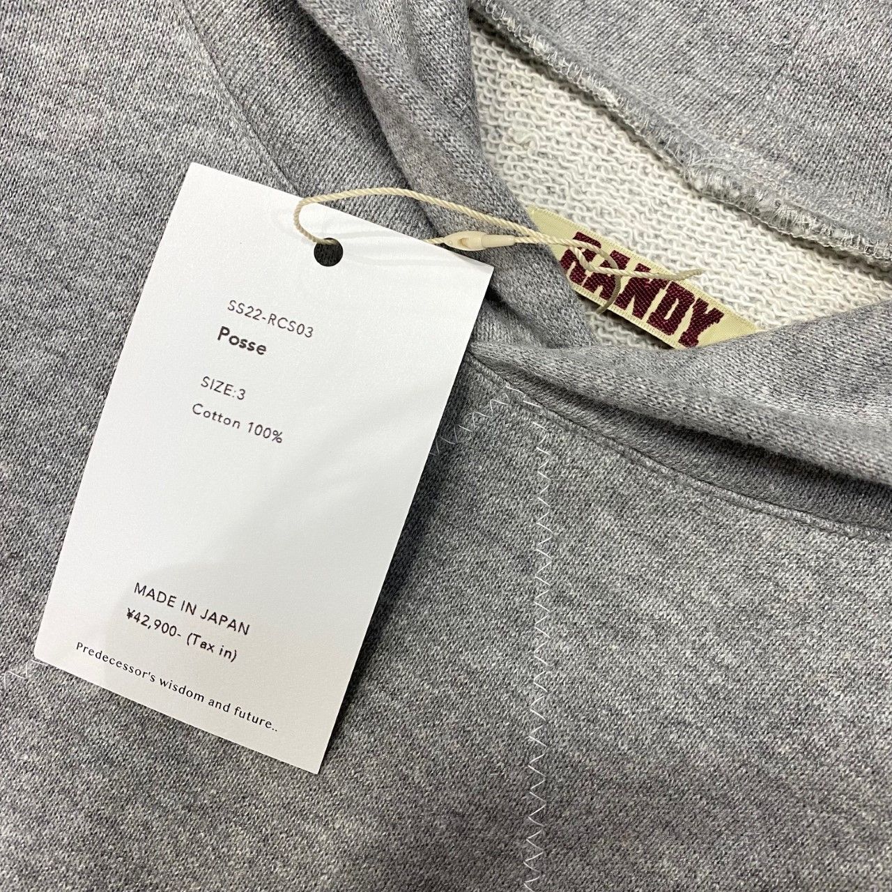 RANDY 22SS Posse Foodie Sweat 3 - メルカリ