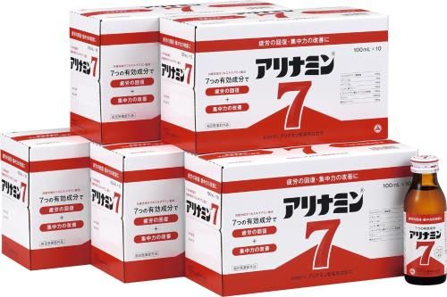 アリナミン7 100ml x 50本 ケース 指定医薬部外品 疲労の回復 予防 身体抵抗力の維持 改善