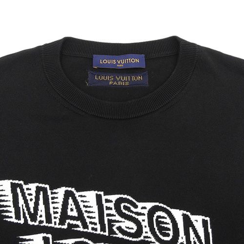LOUIS VUITTON(ルイ・ヴィトン) MAISON ロゴ 半袖ニット