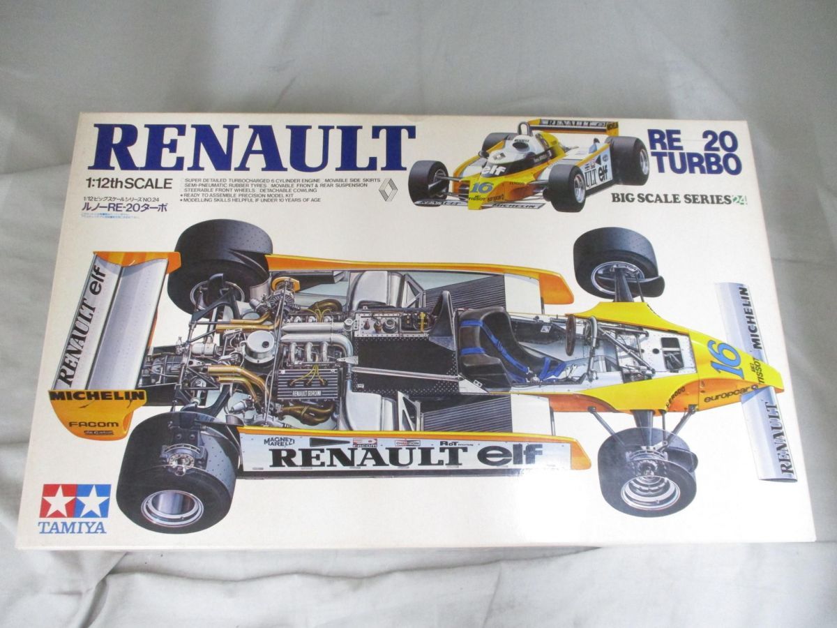 未組立 プラモデル タミヤ 1|12 ルノー RE-20ターボ