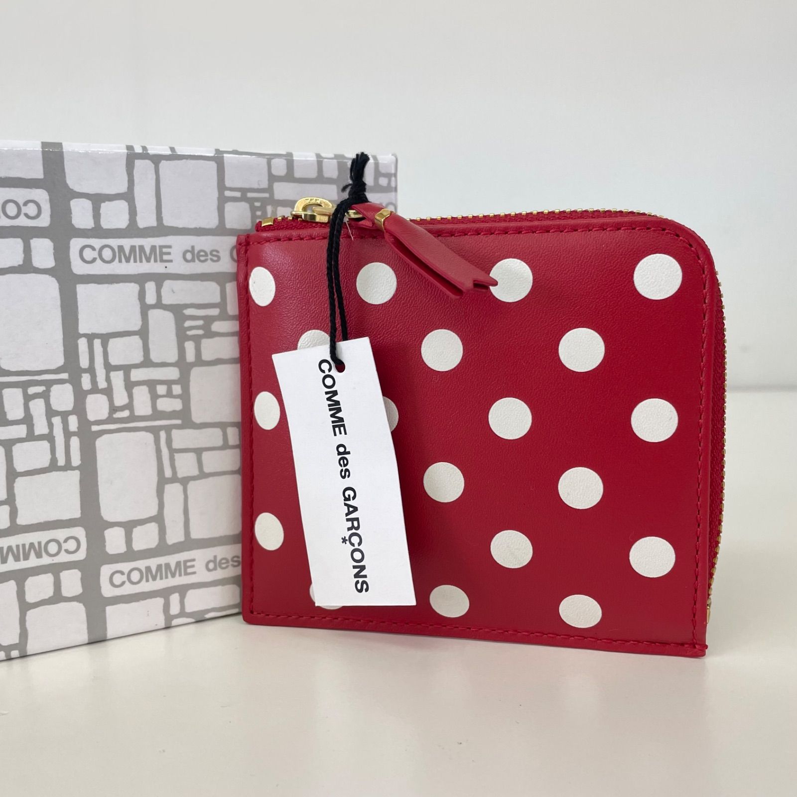 コムデギャルソン　水玉ミニ財布　コインケース WALLET COMME des GARCON コムデギャルソン 財布 コインケース