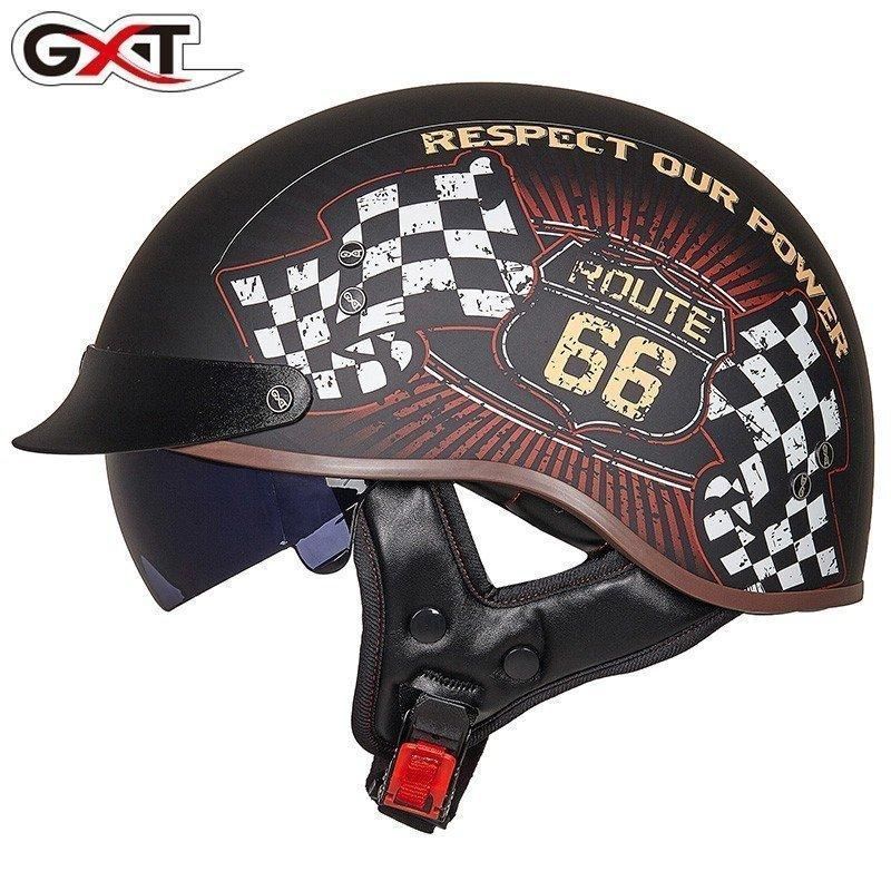 バイクヘルメット 半キャップ