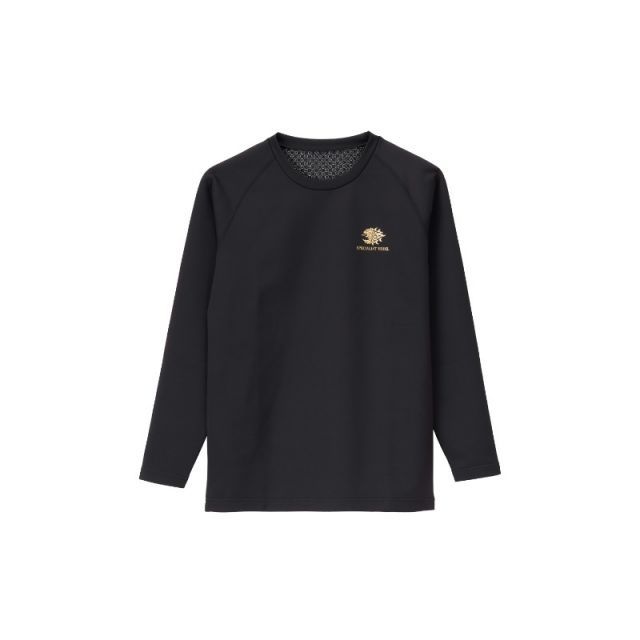 サンライン SUW-04209 TERAX HOTクルーネックアンダーシャツ M ゴールド | 釣具 釣り フィッシング