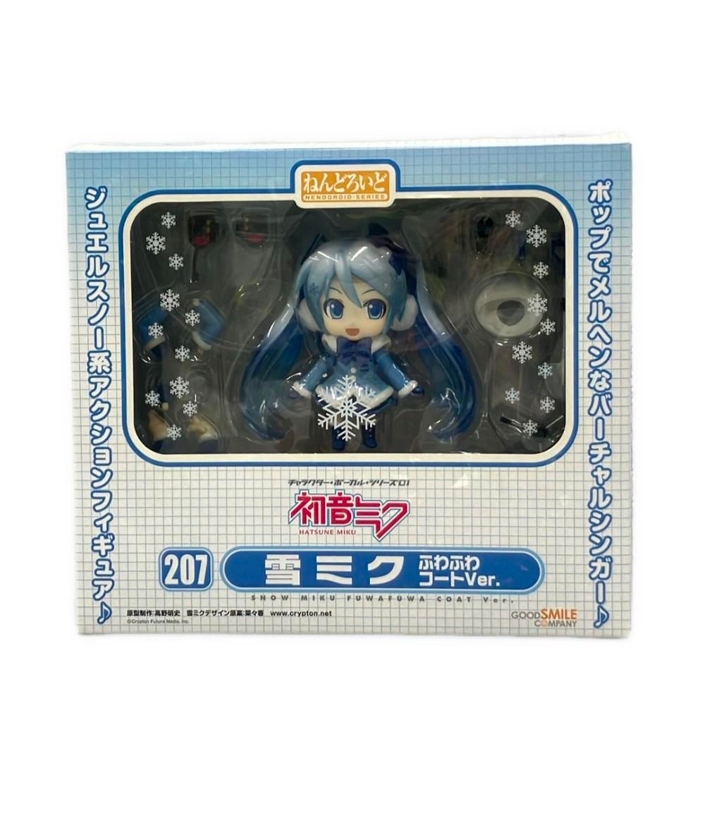 ねんどろいど 初音ミク 207 雪ミク ふわふわコートVer. グッドスマイルカンパニー フィギュア