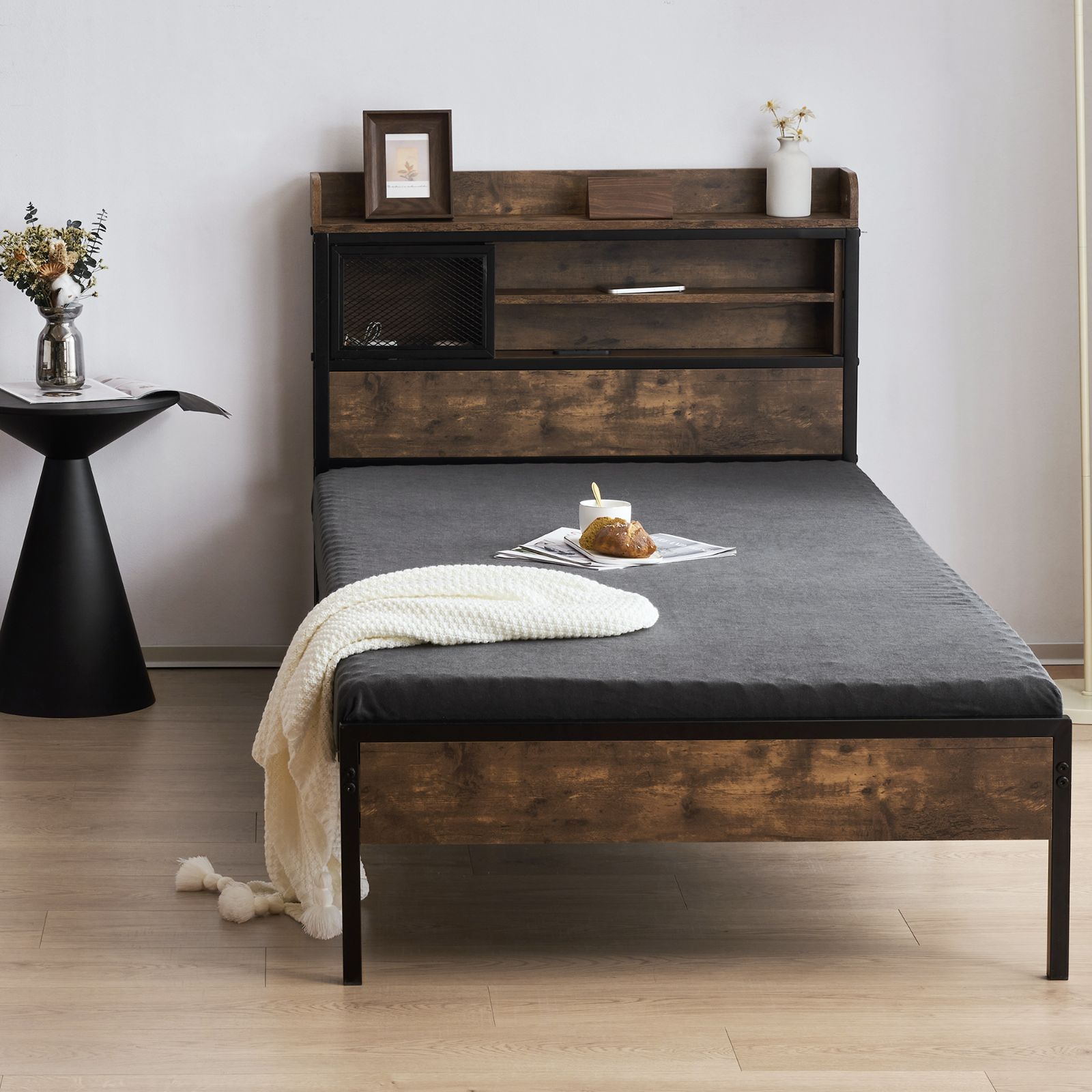 シングルベッド パイプベッド