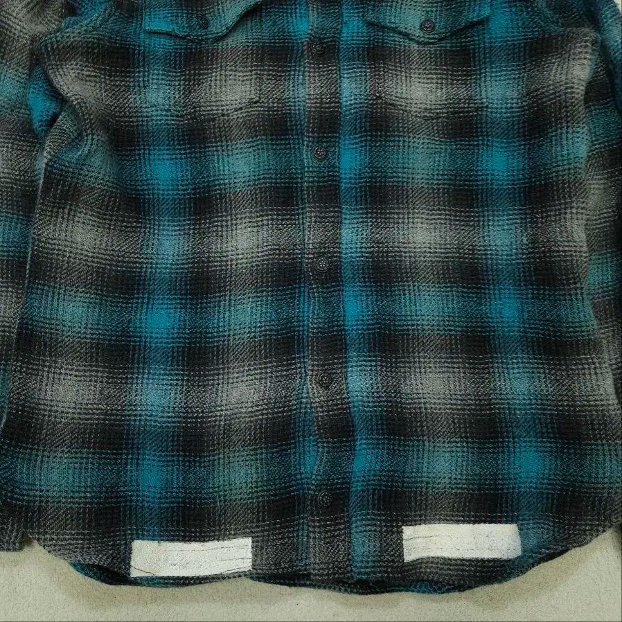 オフホワイト フランネル 購入 シャツ M OFF-WHITE 14AW フランネル