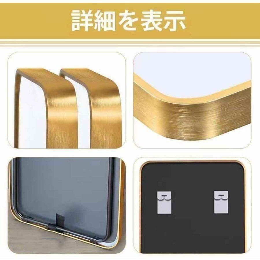 スタンドミラー おしゃれ 160cm*50cm 全身鏡 姿見 壁掛け 銀706 【公式