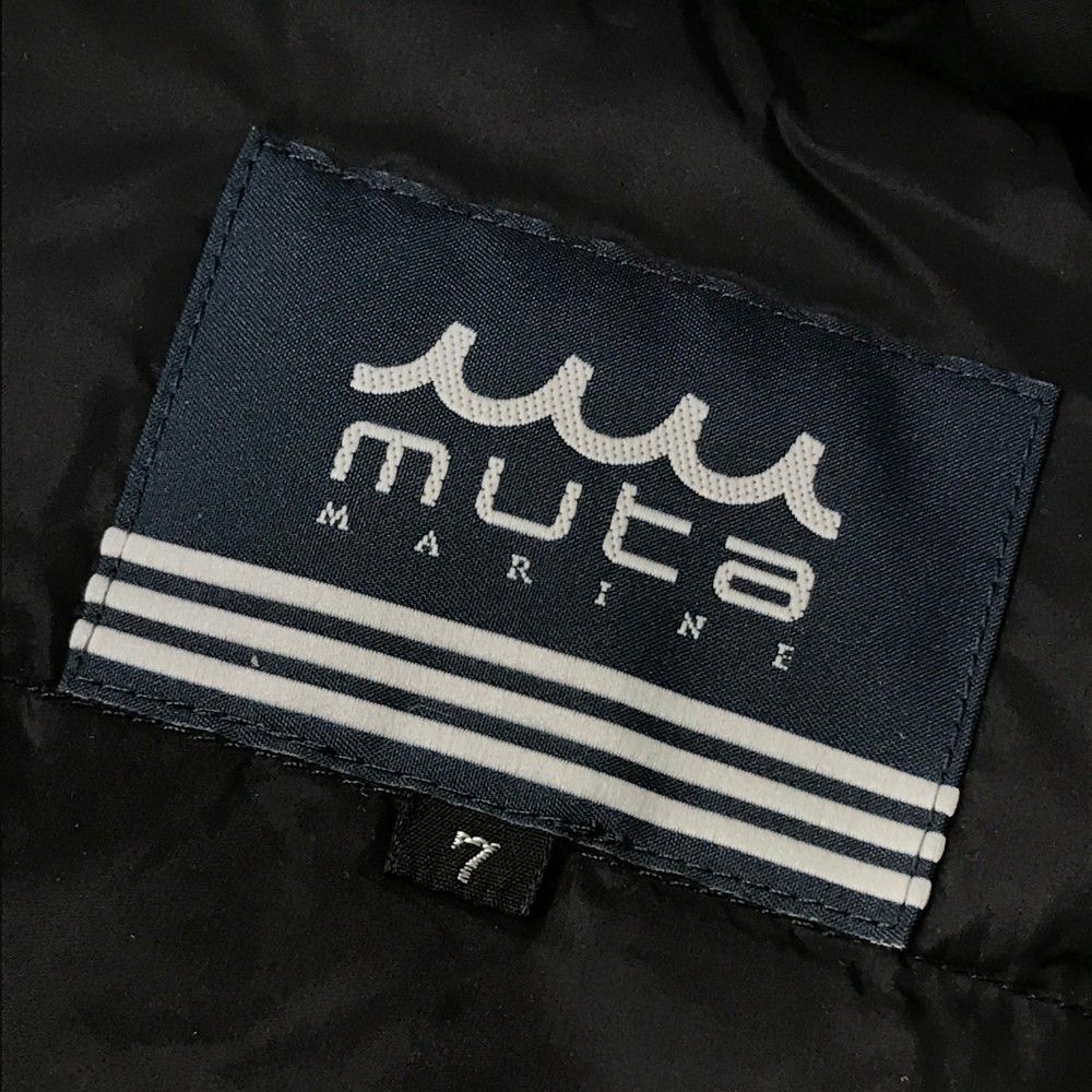 サイズ：7 MUTA MARINE GOLF ムータマリンゴルフ 2024年モデル ; キルティング ダウンベスト  ブラック系 [240101429634] ゴルフウェア メンズ ストスト サイズ：7 MUTA MARINE GOLF ムータマリンゴルフ 2024年モデル