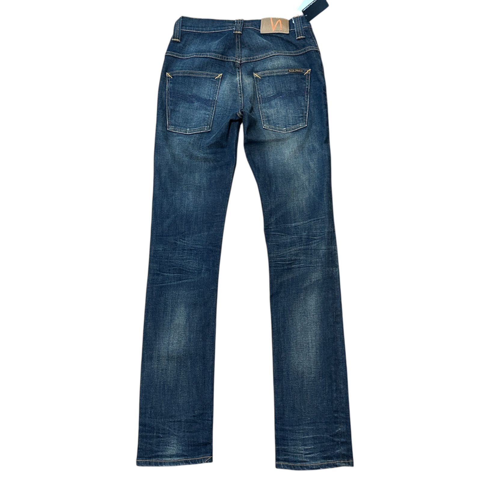 未使用 NUDIE JEANS THIN FINN NJ3771 ダークブルー メンズS サイズW28 