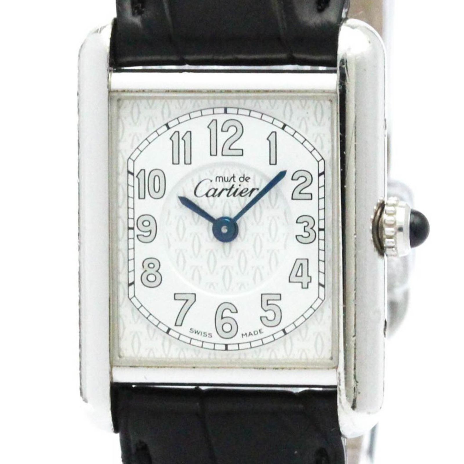 カルティエ CARTIER マストタンク ステンレススチール レザー クォーツ レディース 時計 W1014254