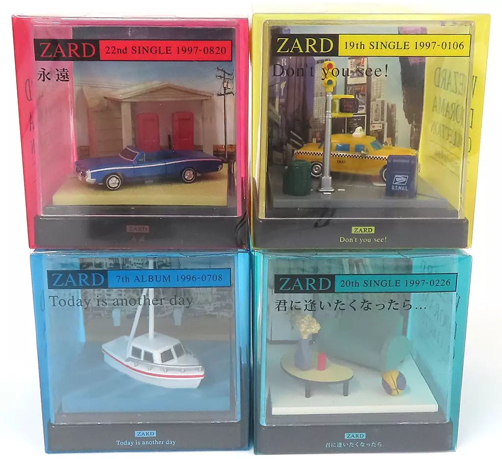 雑貨 全4種セット ZARD ジオラマコレクション 「ZARD What 高品質 a