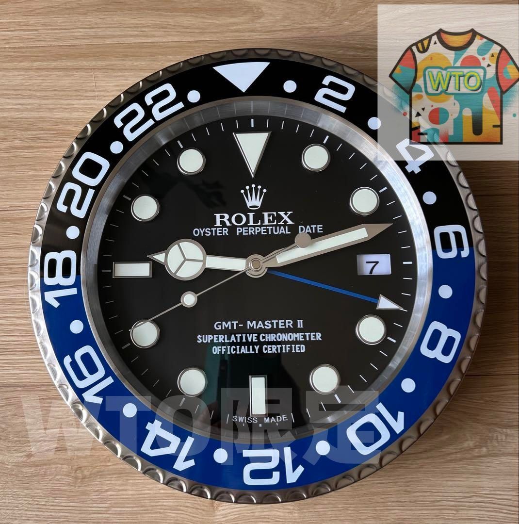 海外販促品 ROLEXロレックス 掛け時計 コスモグラフ デイトナ