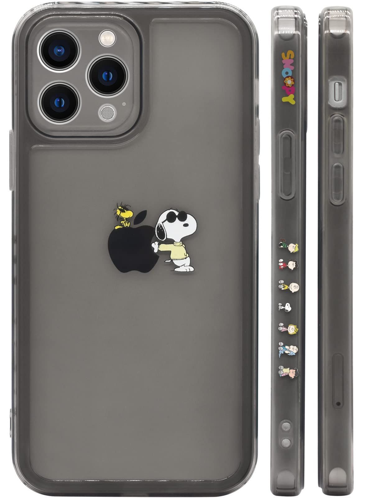 【在庫処分】用 ケース スヌーピー スマホケース かわいい 人気 Pro おしゃれ 側面設計 全機種対応 クリア TPU バンパー すり傷防止 iPhone15 指紋防止 全面 耐衝撃 ワイヤレス充電対応 アイフォ