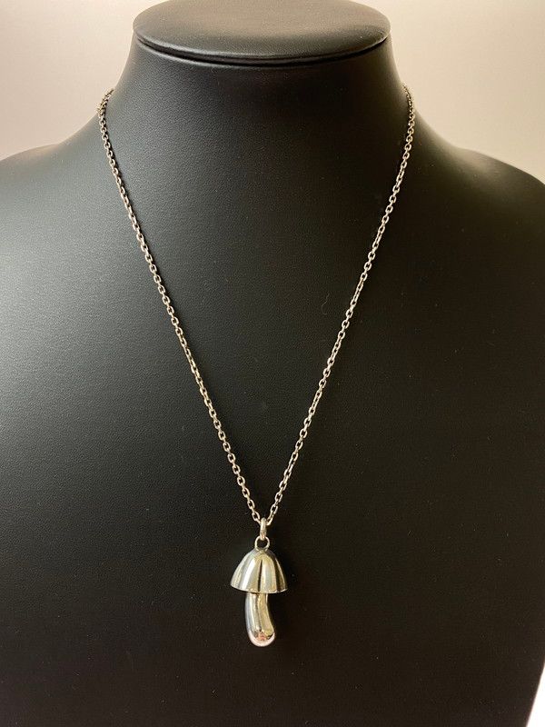 Meiji.きのこの山×EASEDESIGN ネックレス ペンダント きのこの山