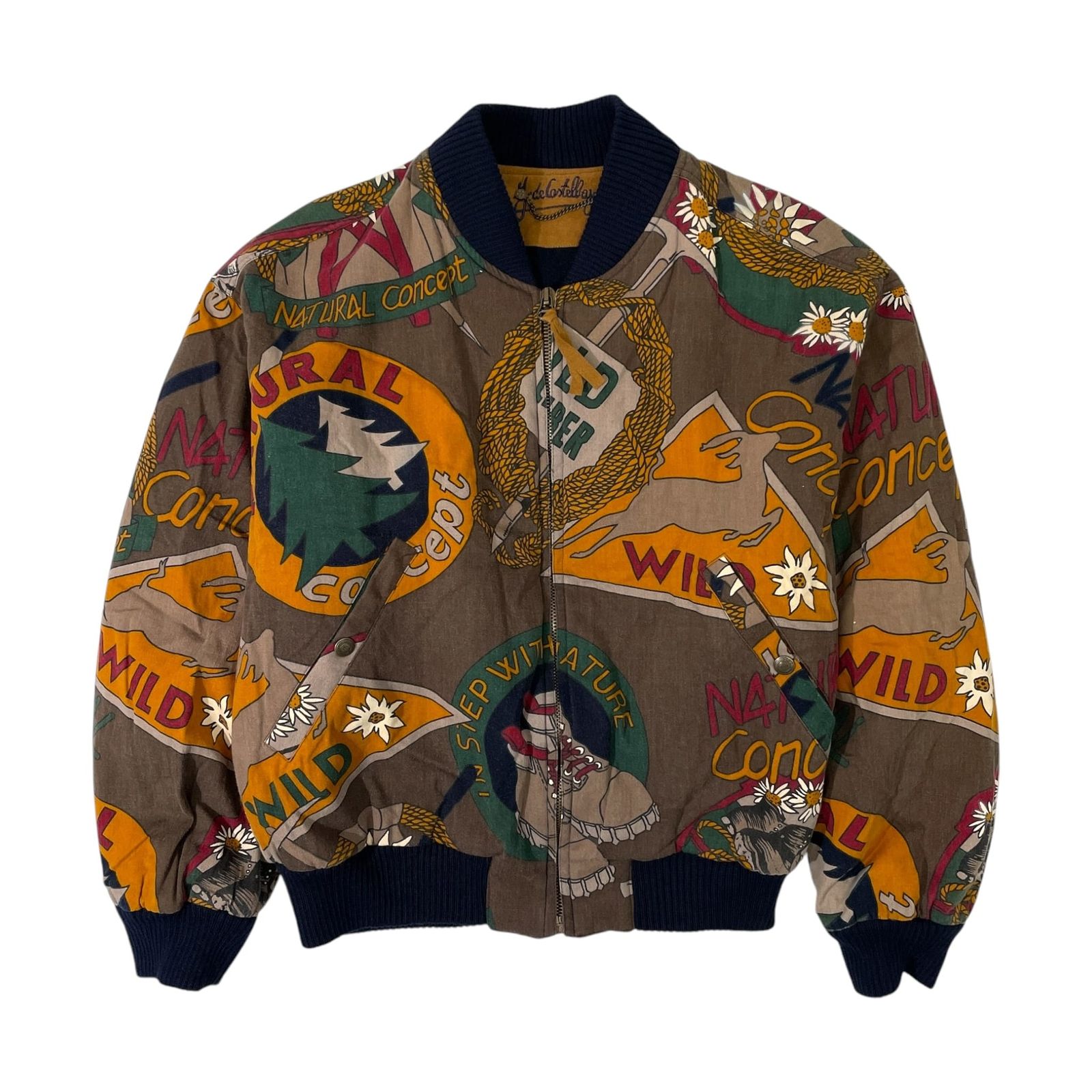 CASTELBAJAC カステルバジャック ジップアップ ブルゾン ブラック 3 CASTELBAJAC カステルバジャック ブルゾン上下 セットアップ