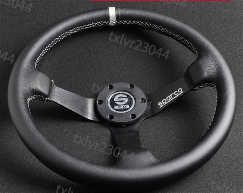 sparco ステアリング ハンドル 350mm|14インチ スポーツステアリングホイール 040