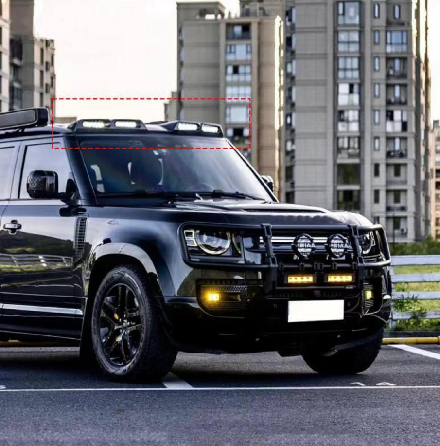 20-25種類のロードタイガー衛士炭素繊維ルーフライトLEDサーチライトオフロード四眼ライト改造に適用する