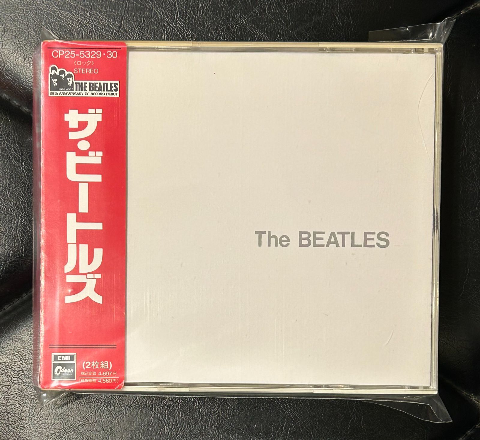 【スーパーセール】 角丸25th赤帯付きCD】ビートルズ 「ザ・ビートルズ ホワイト / ポップス+ロック(洋楽)