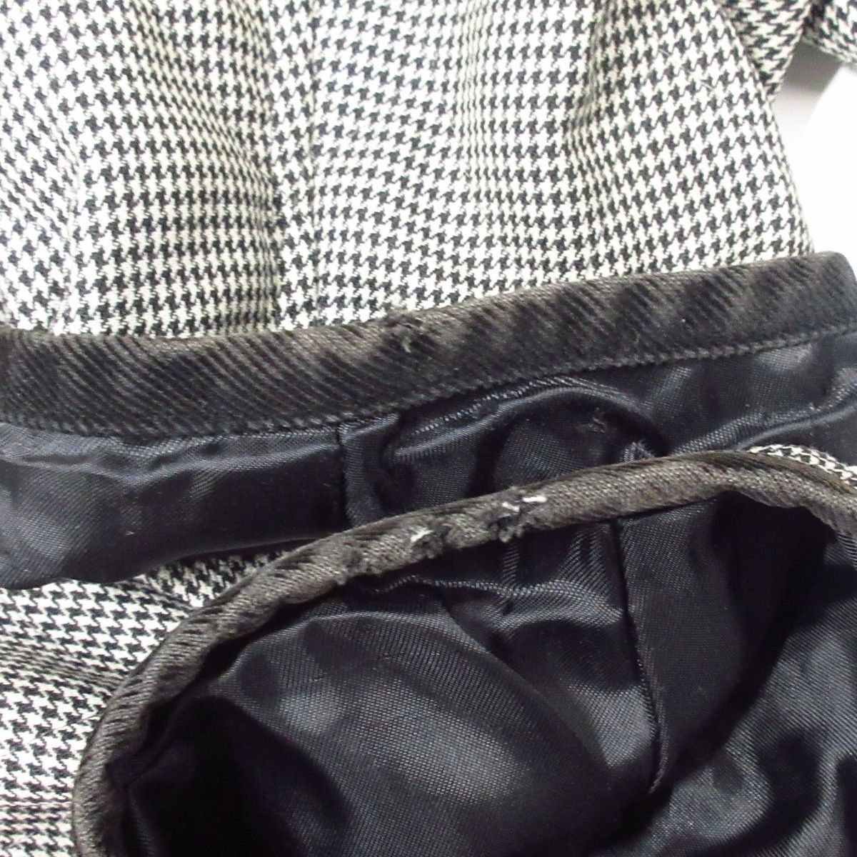 nw9971 ブラックレーベル 千鳥 コート バーバリー ブラックレーベル ステンカラー コート 千鳥 柄 L - メルカリ