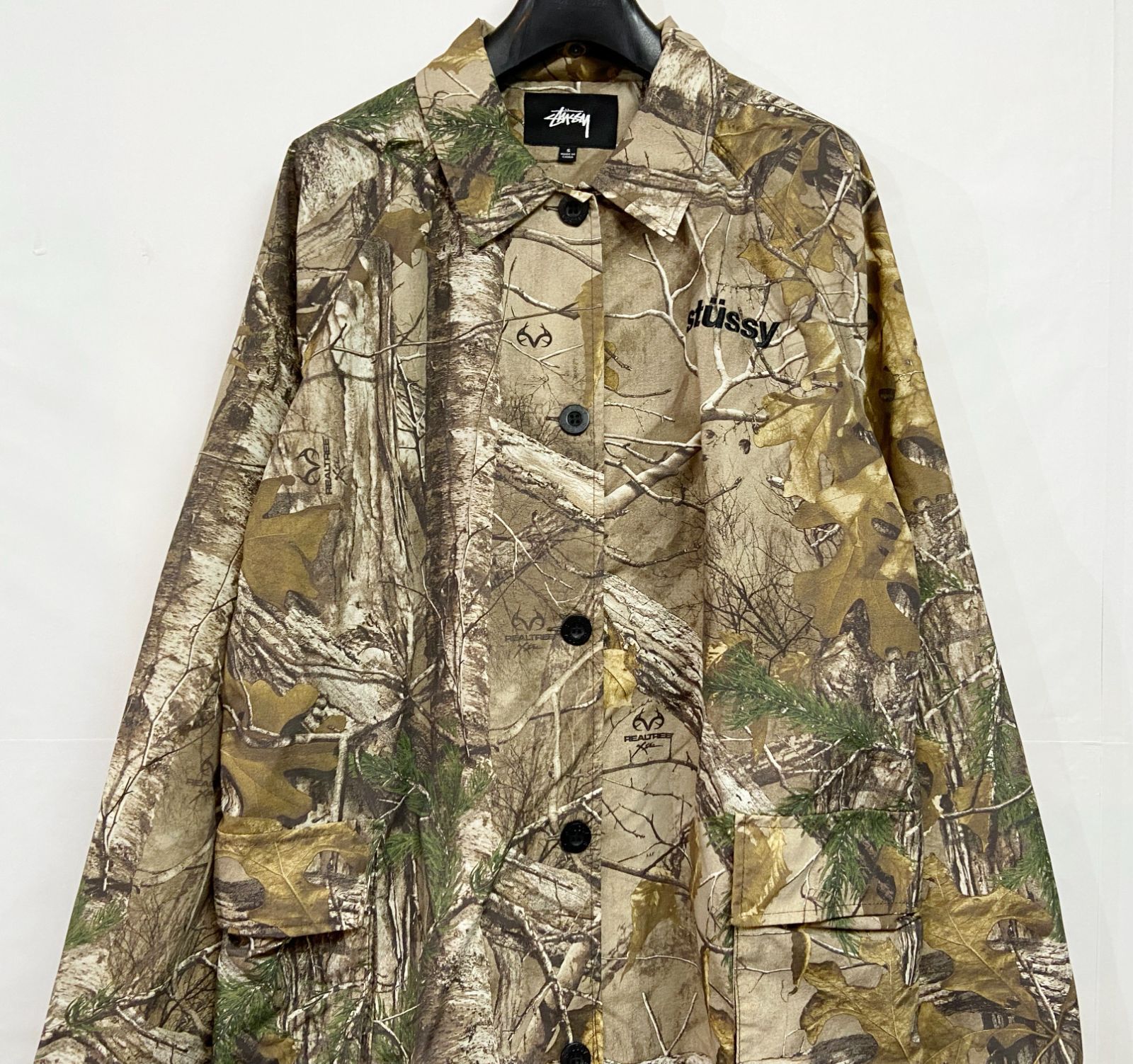 STUSSY ステューシー Real Tree Long Coat リアルツリー ロングコート 