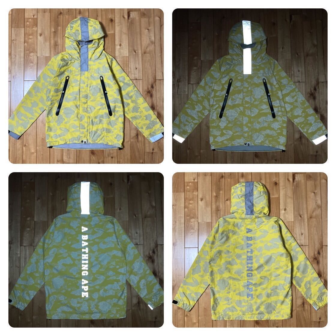 リフレクター BAPE camo スノボジャケット ベイプ ape エイプ 迷彩
