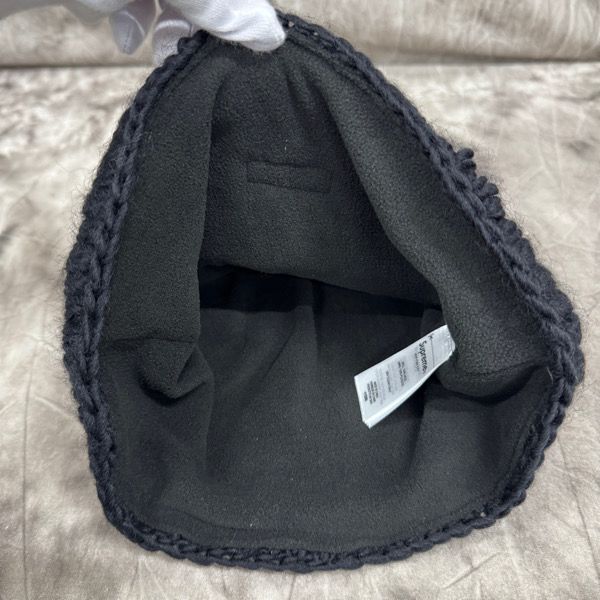 Supreme/シュプリーム【25SS】Crochet Beanie Black ビーニー