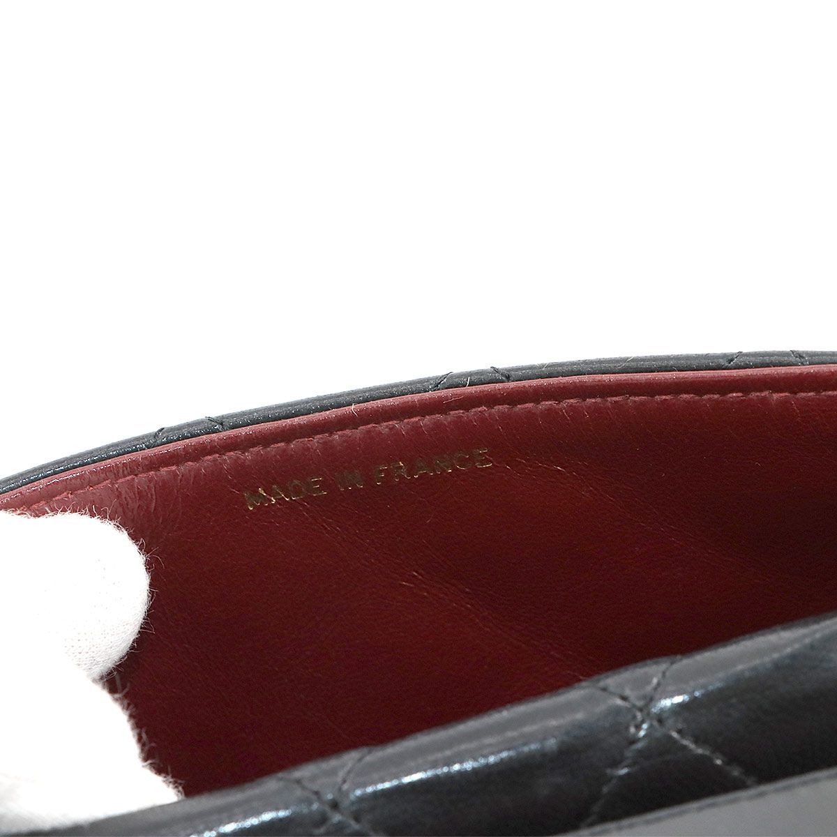 美品 シャネル CHANEL マトラッセ ビジュー チェーン ショルダー