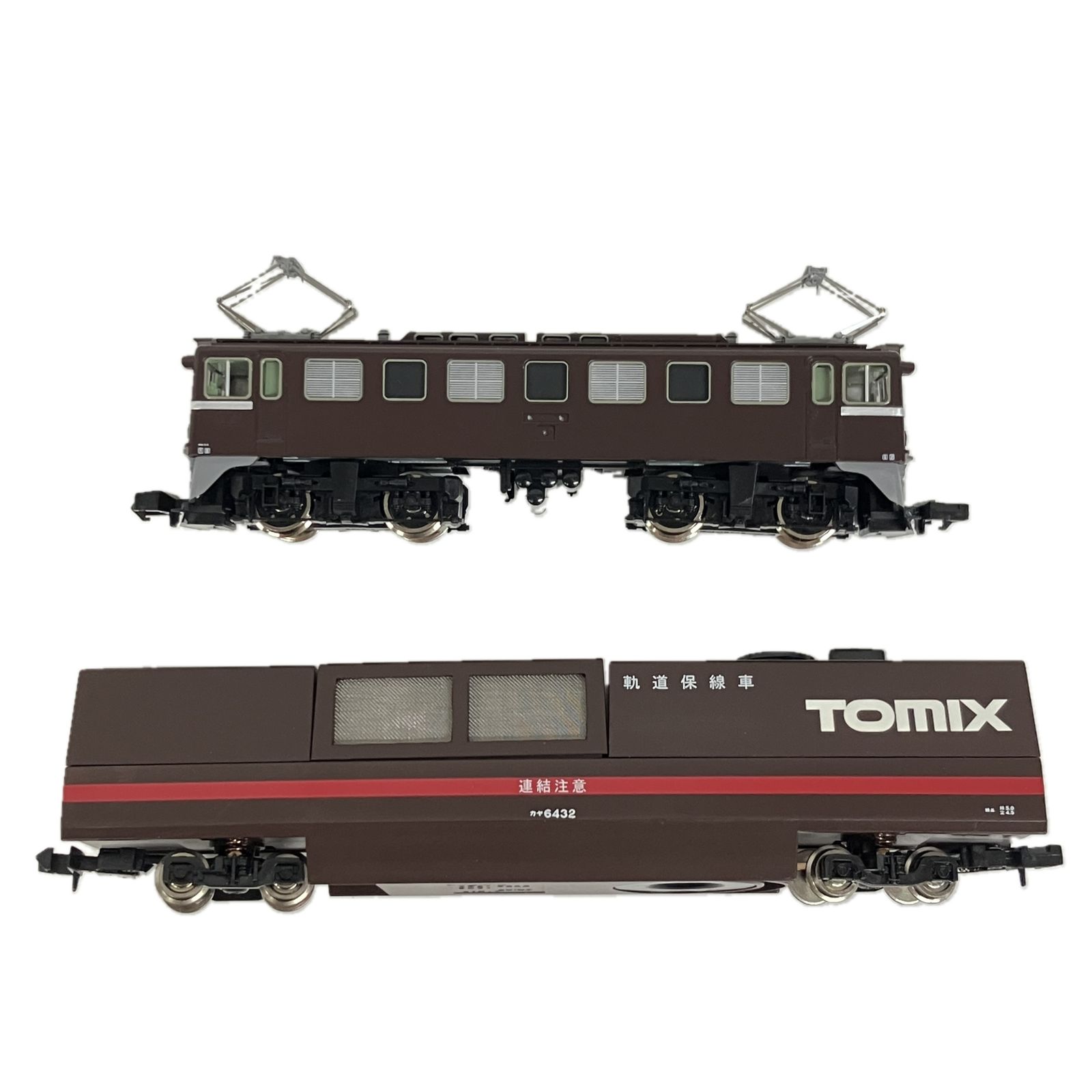 TOMIX 6432 トラッククリーニングカーセット ED61形 茶色　未開封 TOMIX 6432 トラッククリーニングカーセット ED61形 茶色 未開封