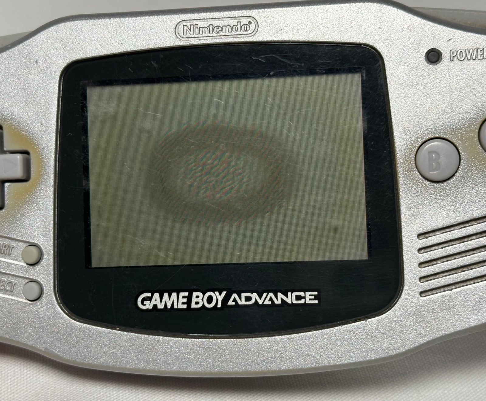 【ジャンク品】ゲームボーイアドバンス　シルバー ジャンク】ゲームボーイアドバンス SP シルバー 任天堂 - メルカリ