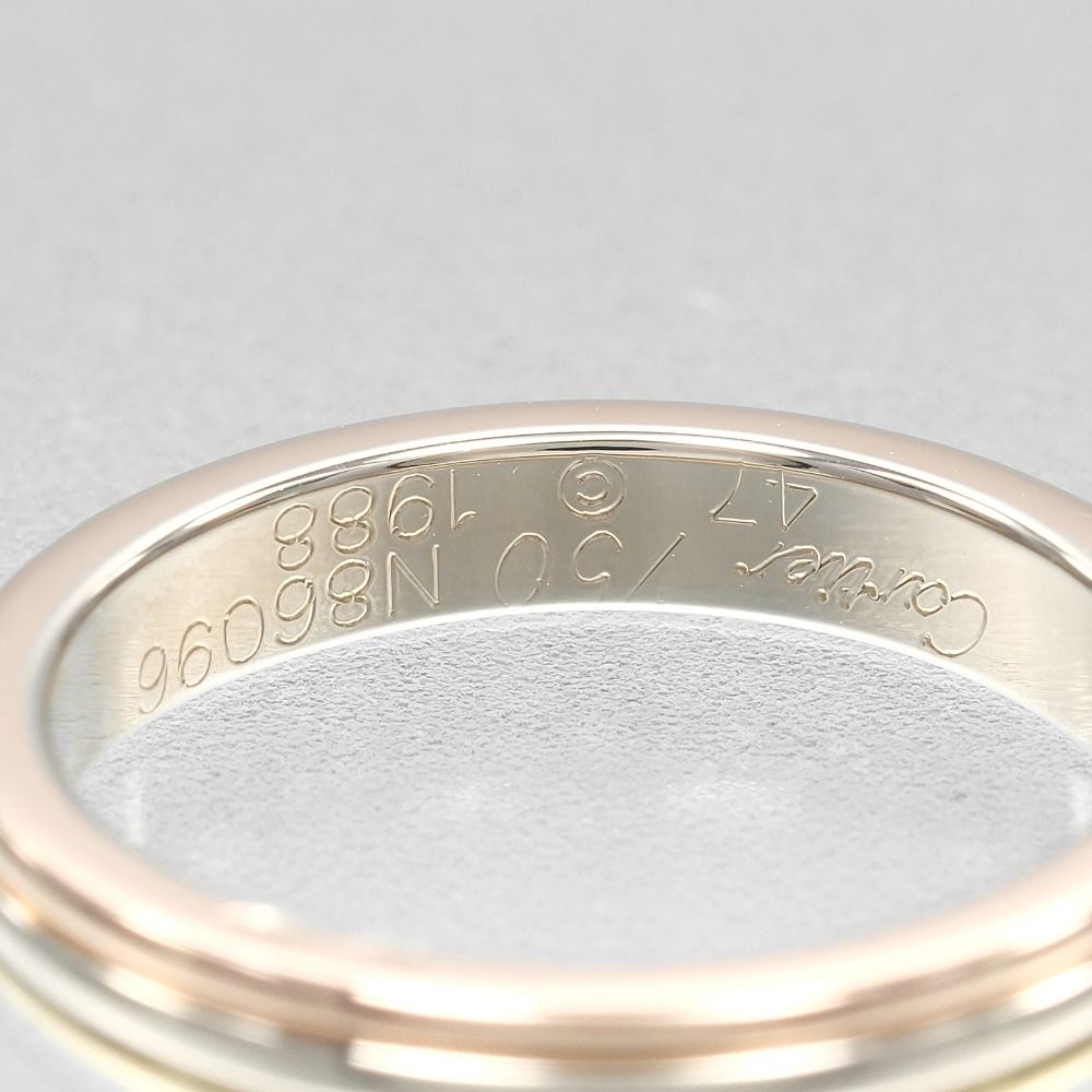 CARTIER】カルティエ ヴァンドーム スリーカラー K18ゴールド（YG×PG  