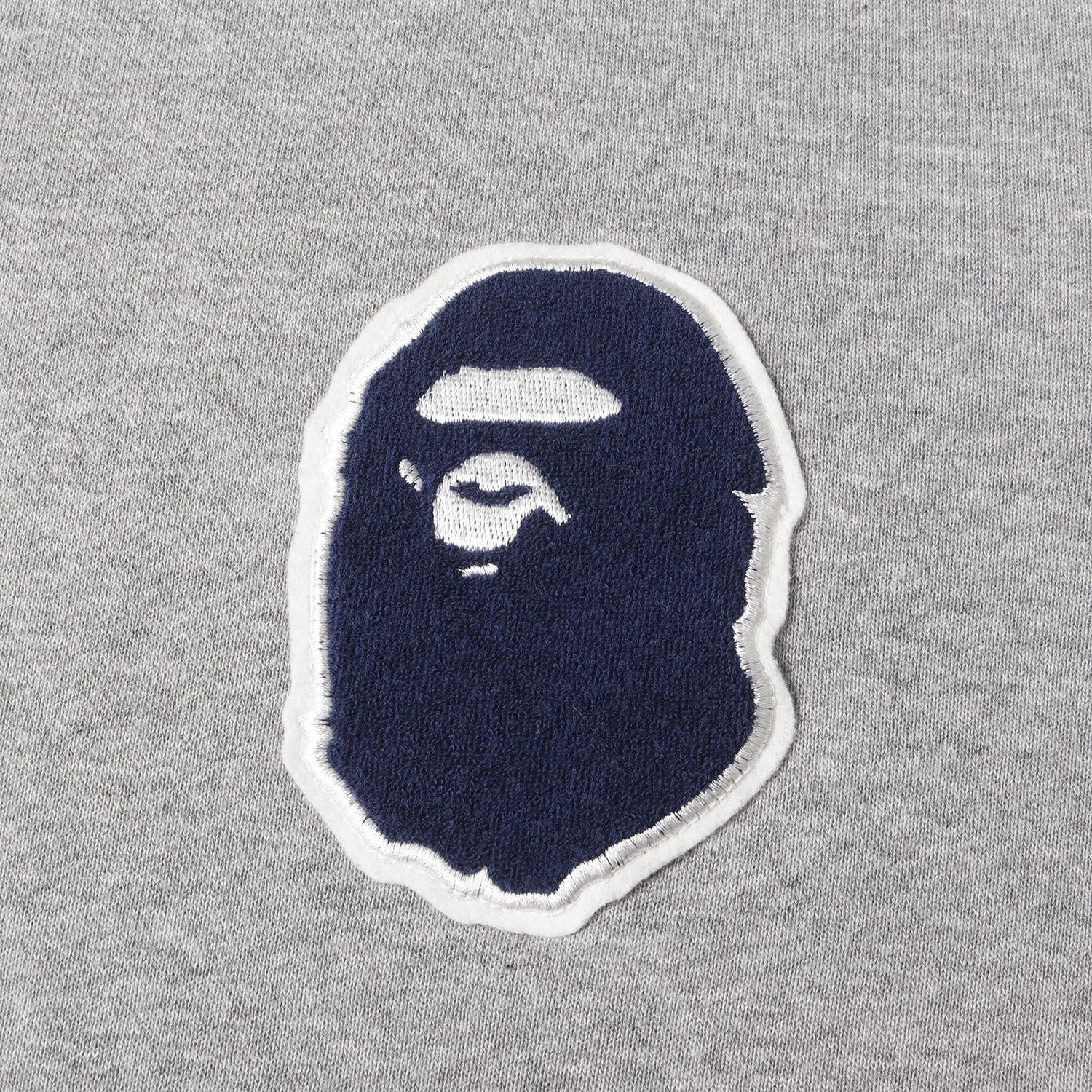 美品】A BATHING APE ア ベイシング エイプ スウェット グレー