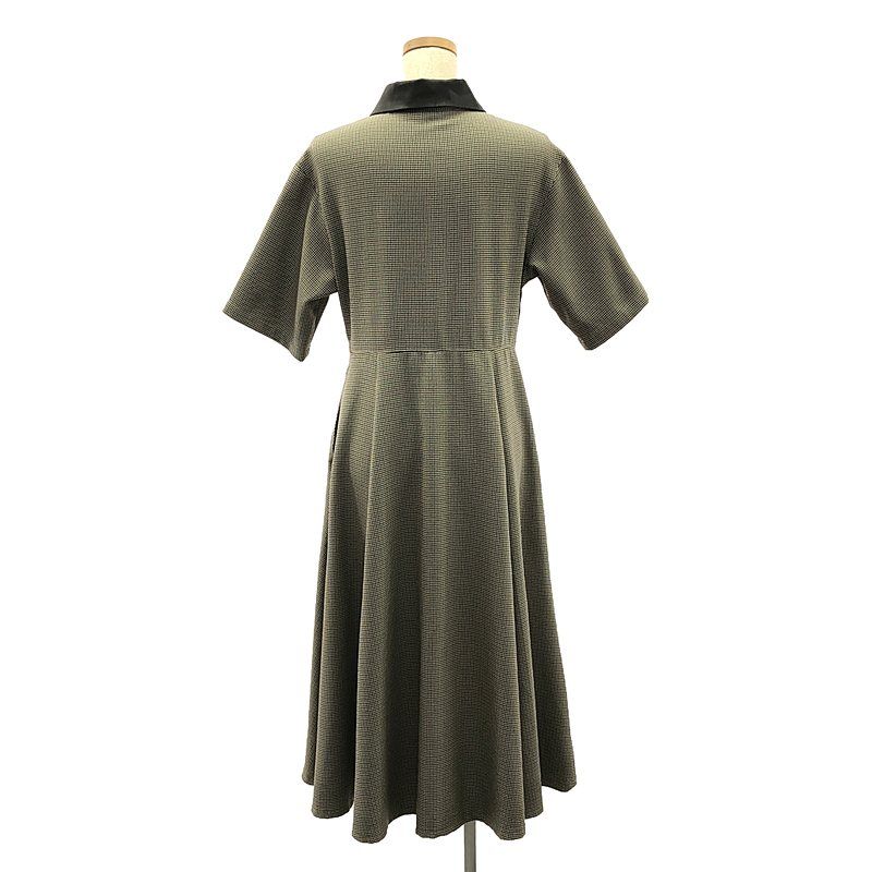 rosymonster美品ワンピース Rosy Monster / ロージーモンスター | エコレザーカラーチェック